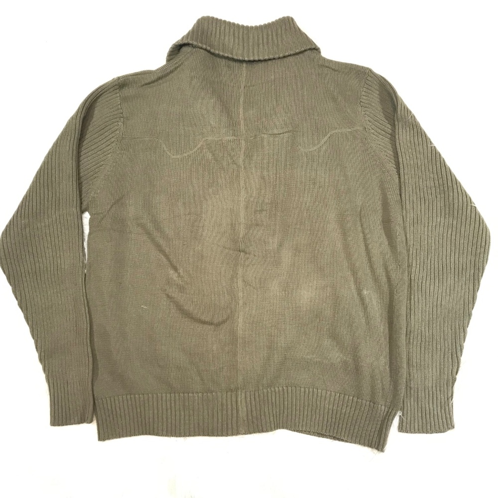 PARISH NATION MENS SHAWL COLLAR CARDIGAN SWEATER - Picture 4 of 4